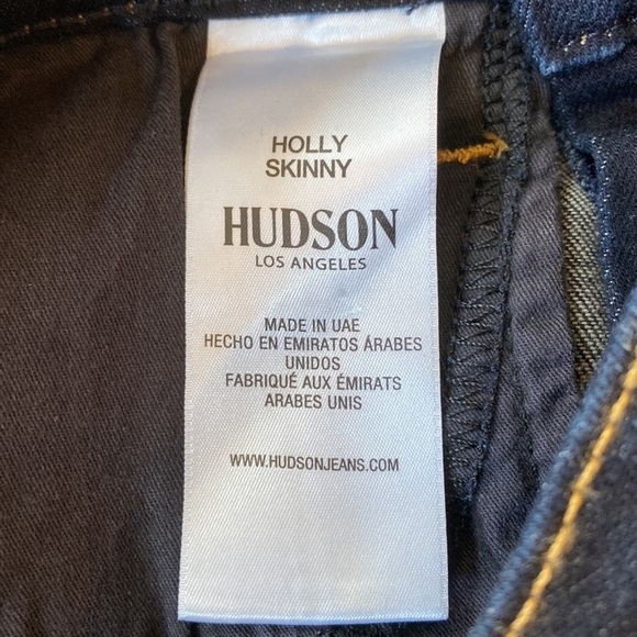 Hudson Los Angeles Holly Skinny High-Rise Jeans, size 24 - Picture 11 of 11